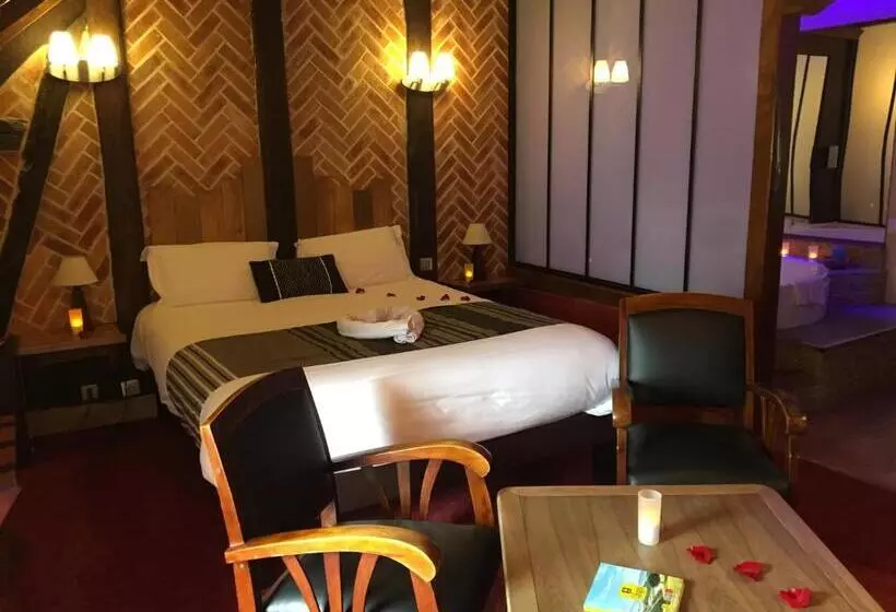 Superior Room with Spa Access, Logis Hotel Oasis