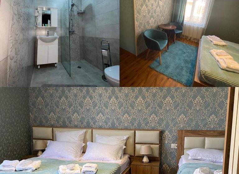 اتاق استاندارد سه تخته با چشم‌انداز باغ, Golden Star Kazbegi