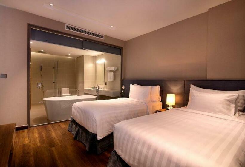 اتاق استاندارد با چشمانداز دریا, Flamingos Cat Ba Resort Apartment