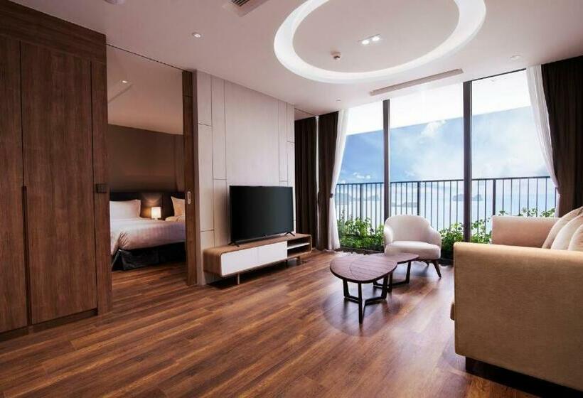 اتاق استاندارد با چشمانداز دریا, Flamingos Cat Ba Resort Apartment