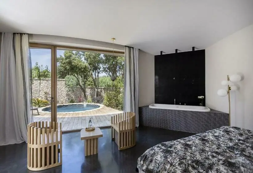 سوییت جونیور, A Speranza Suites Avec Piscine Privative Chauffée
