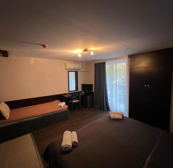 اتاق استاندارد سه تخته با بالکن, Villa Dionis