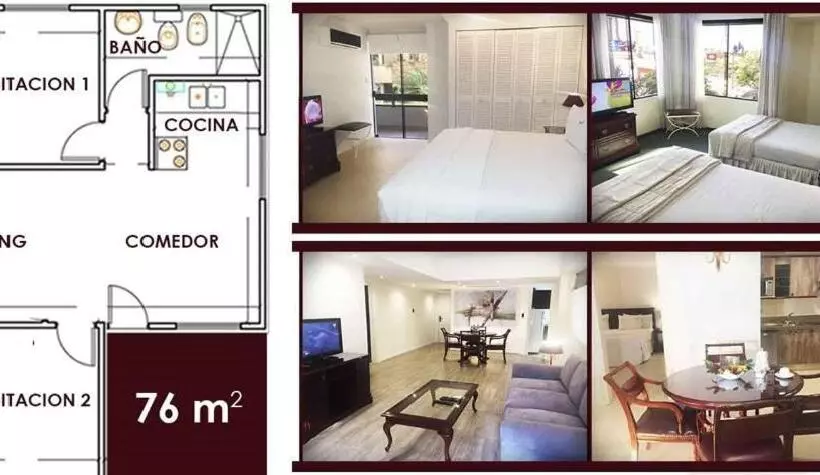 آپارتمان 2 خوابه, Apart Hotel Toborochi