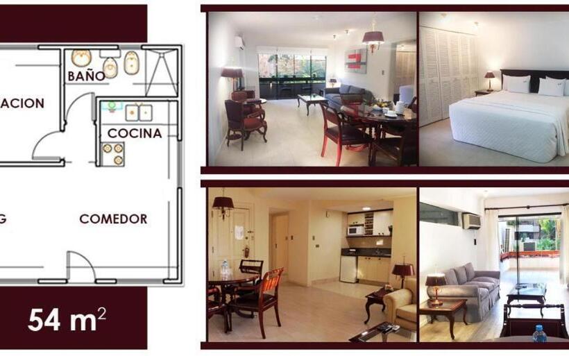 침실 2개 아파트, Apart Hotel Toborochi