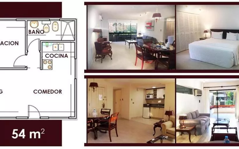 آپارتمان 1 خوابه, Apart Hotel Toborochi
