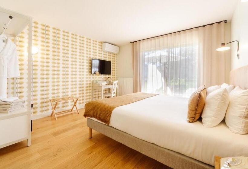 חדר דלוקס, Hôtel Le Mouton Bleu