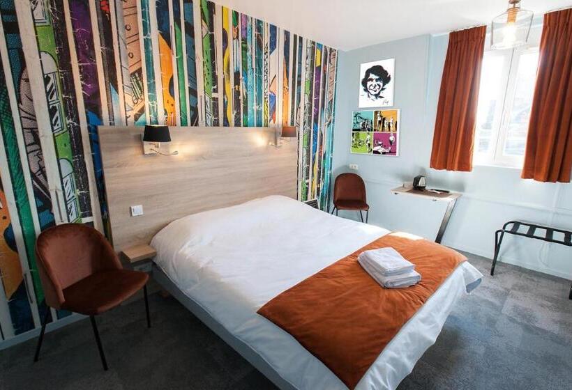 Номер Стандарт, Logis Hostellerie & Restaurant Du Marché