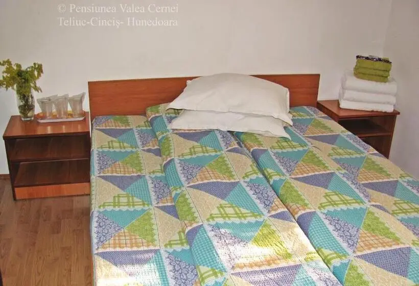 Huoneisto 1 Makuuhuone, Pensiunea Valea Cernei