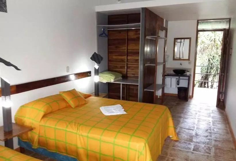 ２ダブルベッドのスタンダードルーム, Hotel Celeste Mountain Lodge