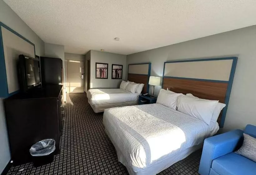 ２ダブルベッドのスタンダードルーム, Americinn By Wyndham Reedsburg