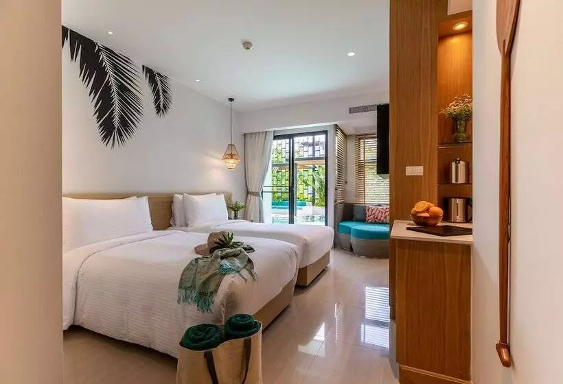 デラックスルーム, Outrigger Surin Beach Resort Sha Extra Plus