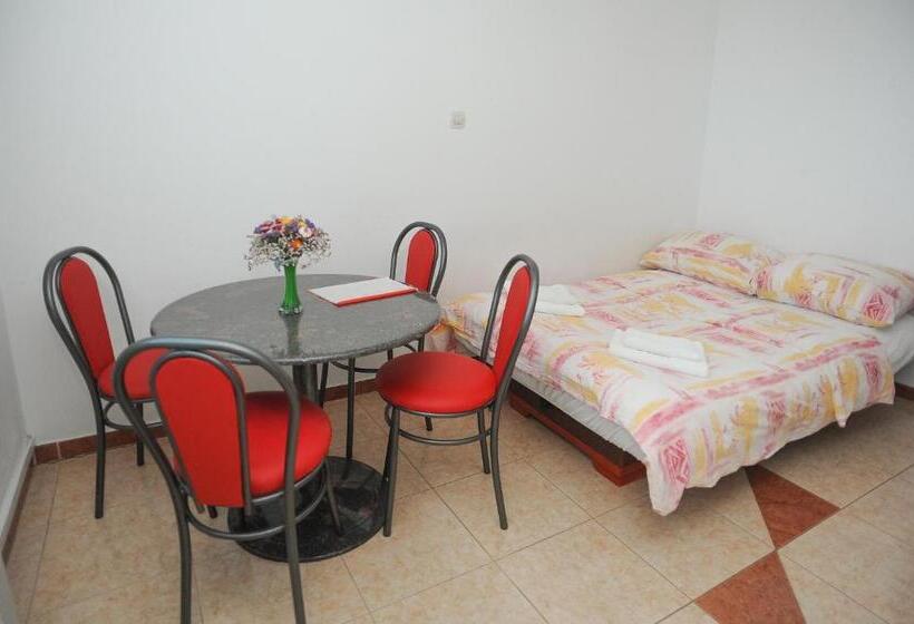 オーシャンビューバルコニー付きワンベッドルームアパートメント, Apartmani Vila Caska