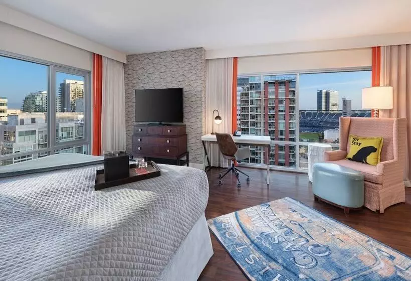 استودیوی استاندارد با تخت دوبل, Indigo San Diego Gaslamp Quarter, An Ihg