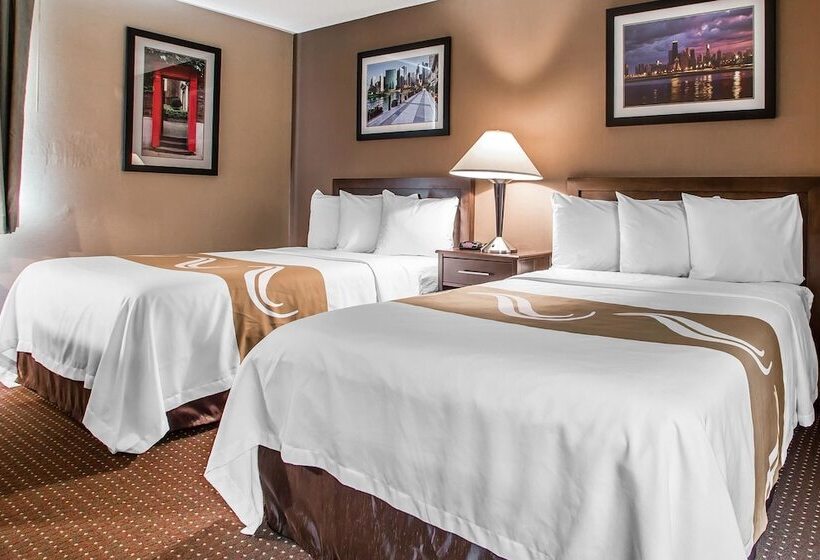 ２ダブルベッドのスタンダードルーム, Quality Inn Elgin I90