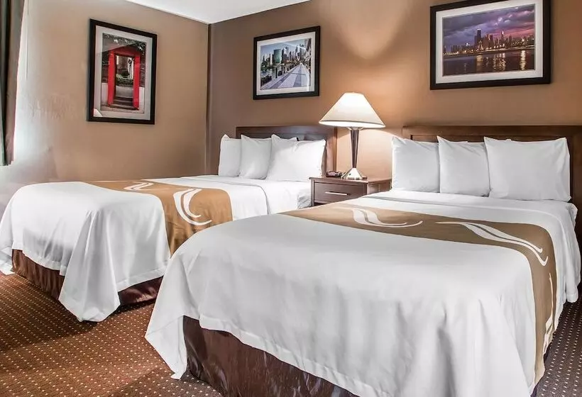 ２ダブルベッドのスタンダードルーム, Quality Inn Elgin I90