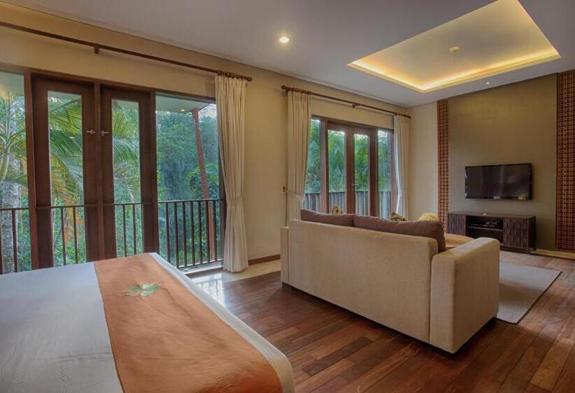 套房带园景, Anahata Villas And Spa Resort