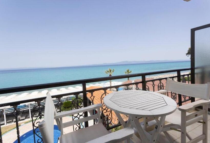 غرفة قياسية مطلّة علي البحر, Hanioti Grandotel