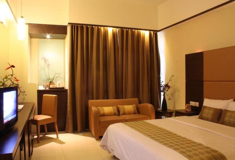 キングサイズベッドのエクゼクティブルーム, Grand Pasundan Convention