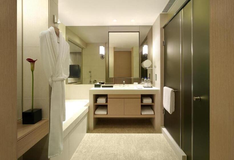 اتاق استاندارد با تخت بزرگ, Hyatt Regency Hong Kong, Sha Tin