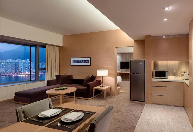 سوئیت دلوکس 2 خوابه, Hyatt Regency Hong Kong, Sha Tin