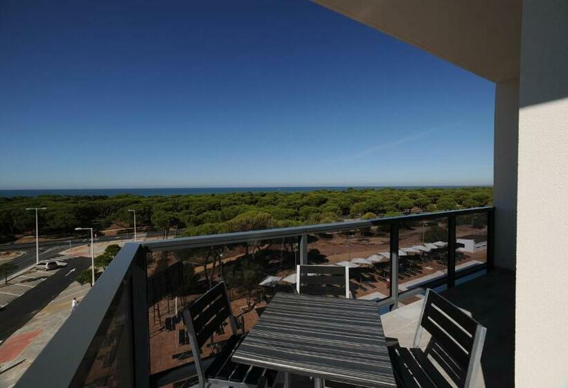 サイドオーシャンビューの２ベッドルームアパート, Leo Deluxe Punta Umbría