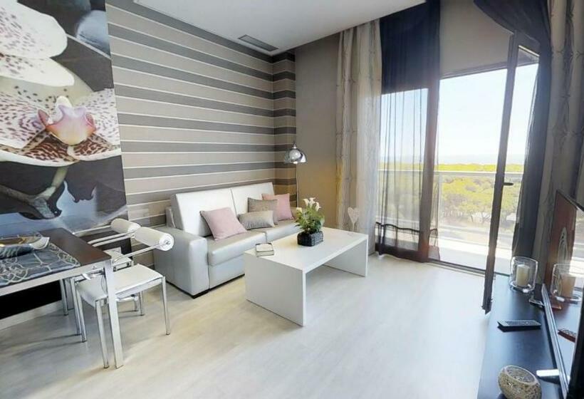 ２ベッドルームアパートメント, Leo Deluxe Punta Umbría