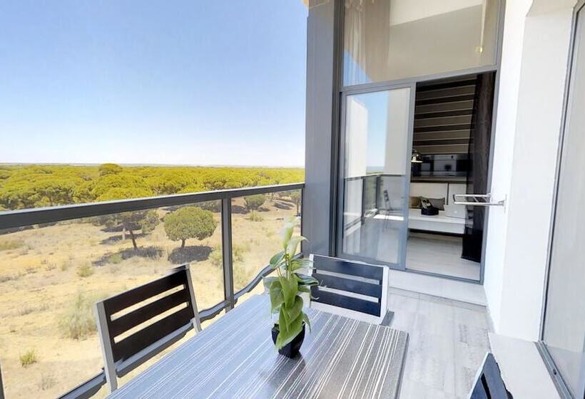 サイドオーシャンビューの２ベッドルームアパート, Leo Deluxe Punta Umbría