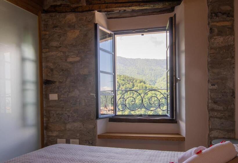 חדר סטנדרט נוף להרים, Cà Piodèe