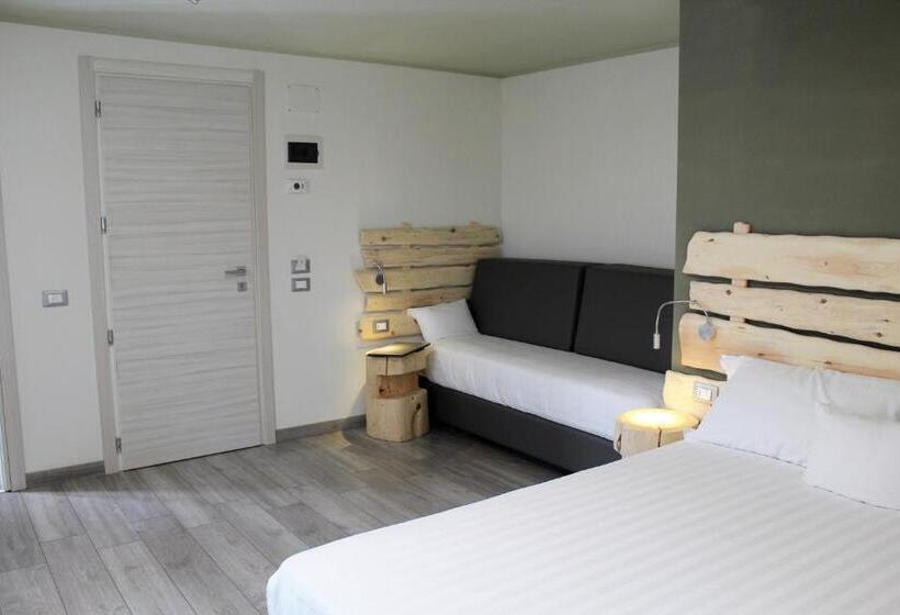 디럭스 트리플 룸, Chalet Margoni