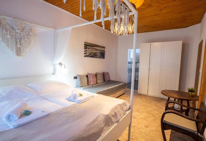 キングサイズベッドのスーペリアルーム, Penzion Sofinata & Pizzeria špindlerův Mlýn