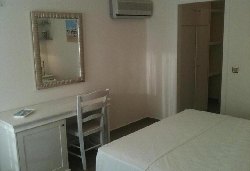 غرفة قياسية إطلالة جانبية علي البحر, Alexandros Hotel