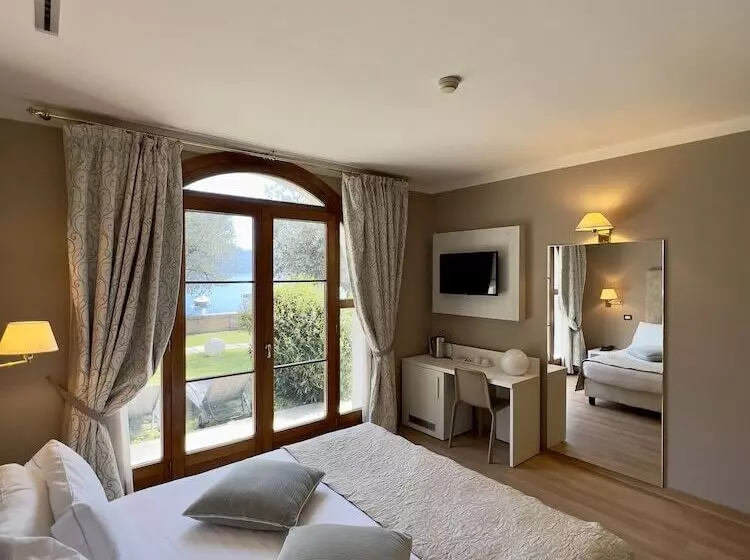 اتاق لوکس با چشم‌انداز دریاچه, Villa Maria Au Lac   Estella Hotels Italia