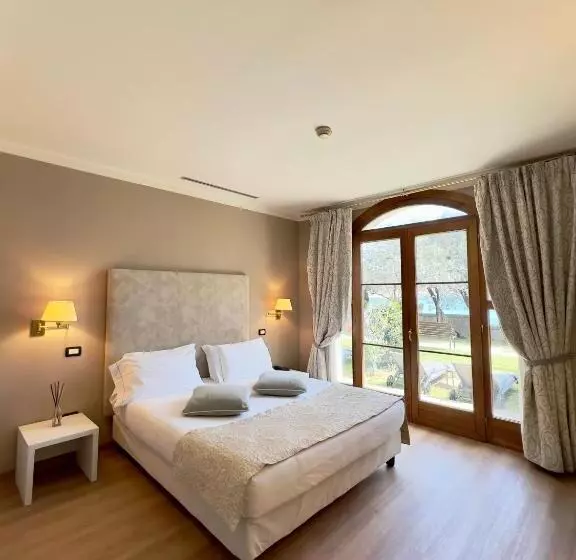اتاق لوکس با چشم‌انداز دریاچه, Villa Maria Au Lac   Estella Hotels Italia
