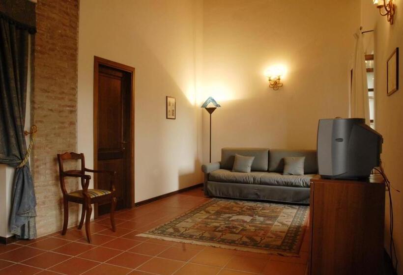 غرفة عائلية مطلّة علي الحديقة, Relais Borgo Di Toiano