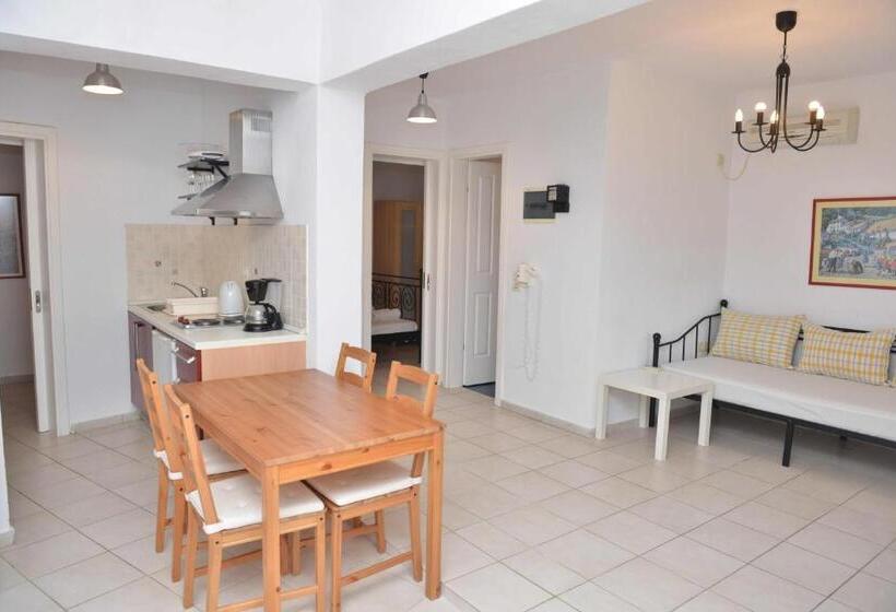 Апартаменты 1 Спальня Вид на Бассейн, Paradisia Villas