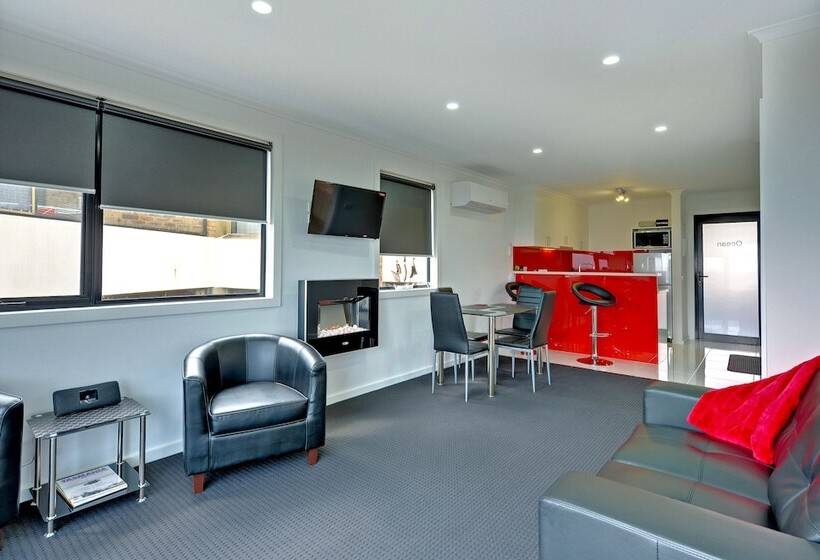 شقة ديلوكس غرفة نوم واحدة مطلة على البحر, Burnie By The Bay Apartments