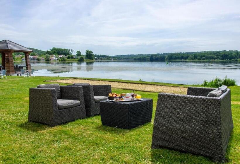 스탠다드 룸 호수 전망, Hôtel Du Golf De L Ailette, The Originals Relais