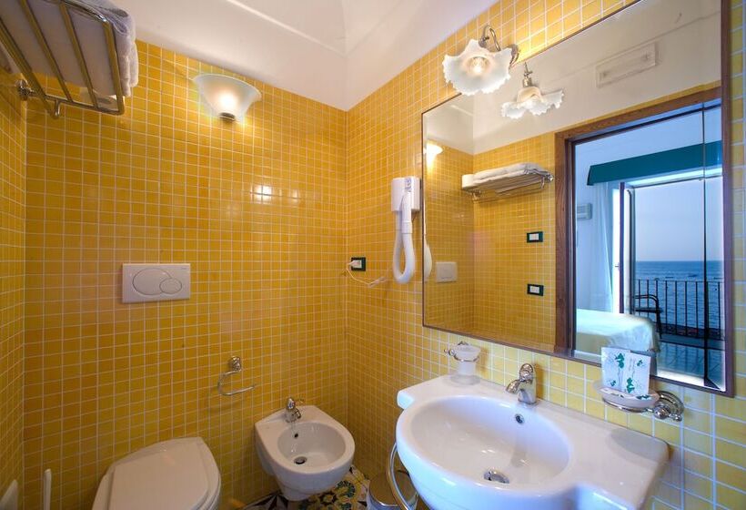 带海景的标准房, La Caravella Di Positano   Relais & Beach