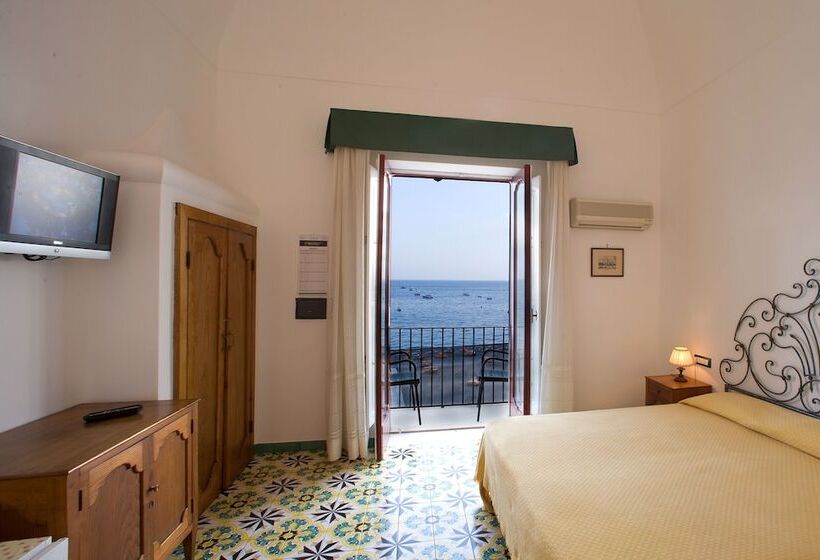 带海景的标准房, La Caravella Di Positano   Relais & Beach