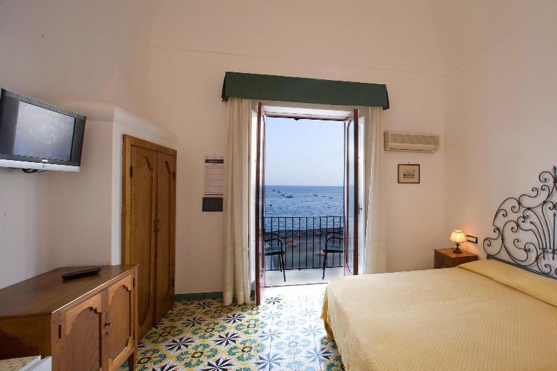 带海景的标准房, La Caravella Di Positano   Relais & Beach