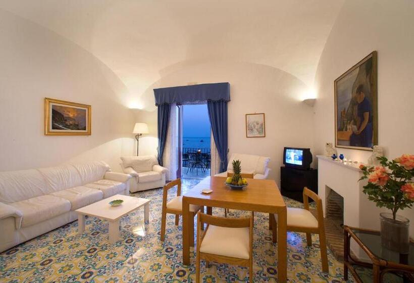 带1个卧室的带海景的公寓, La Caravella Di Positano   Relais & Beach