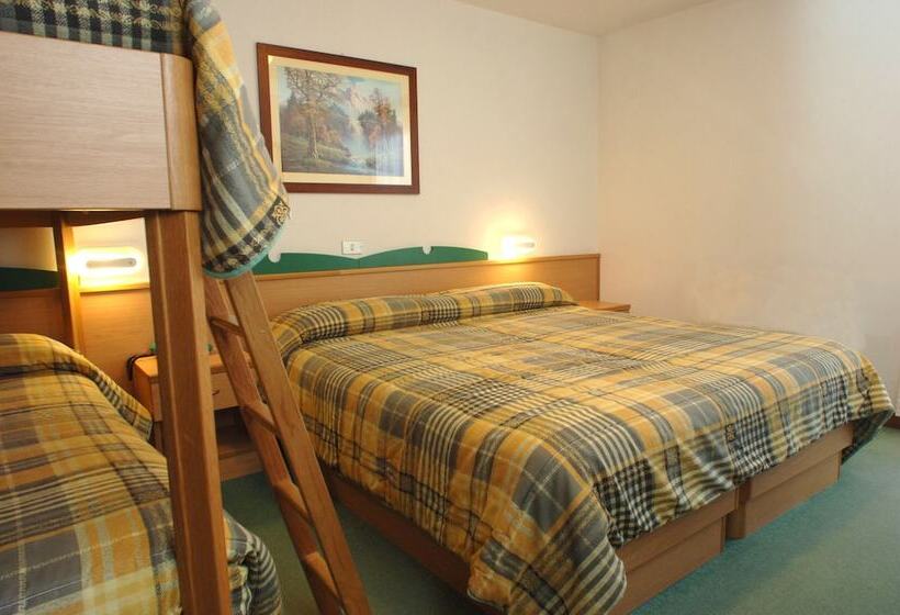 Четырехместный Номер Стандарт, Sport Hotel Pampeago
