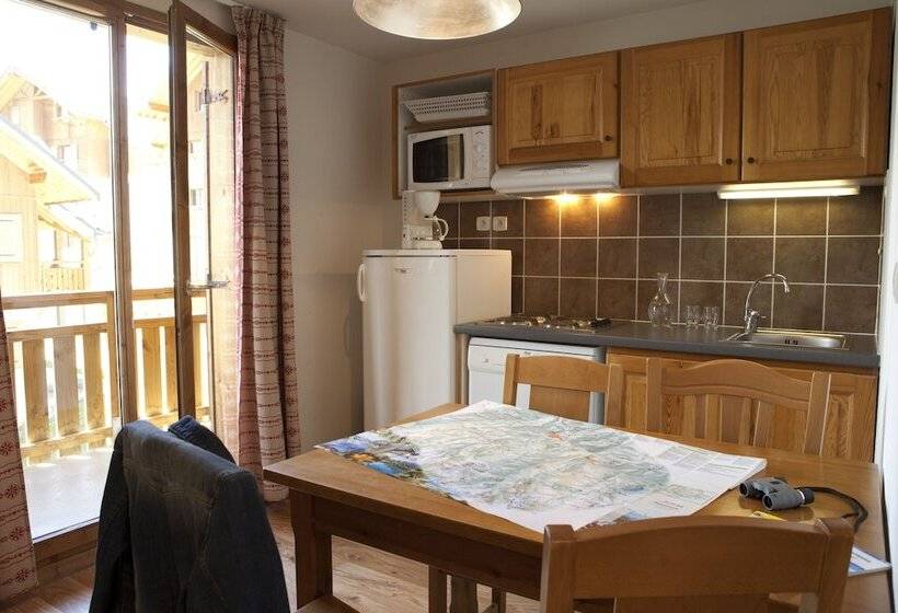 דירת חדר, Vvf Résidence Albiez Montrond Maurienne