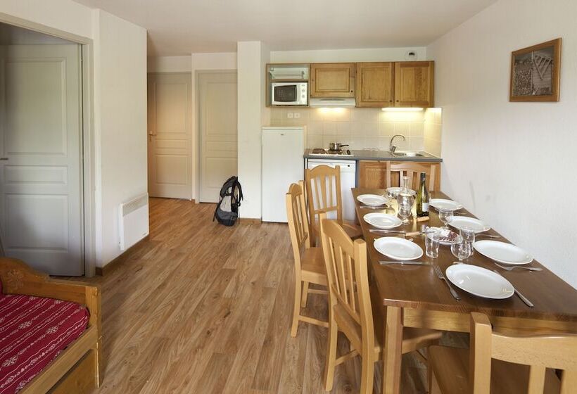 דירת חדר, Vvf Résidence Albiez Montrond Maurienne