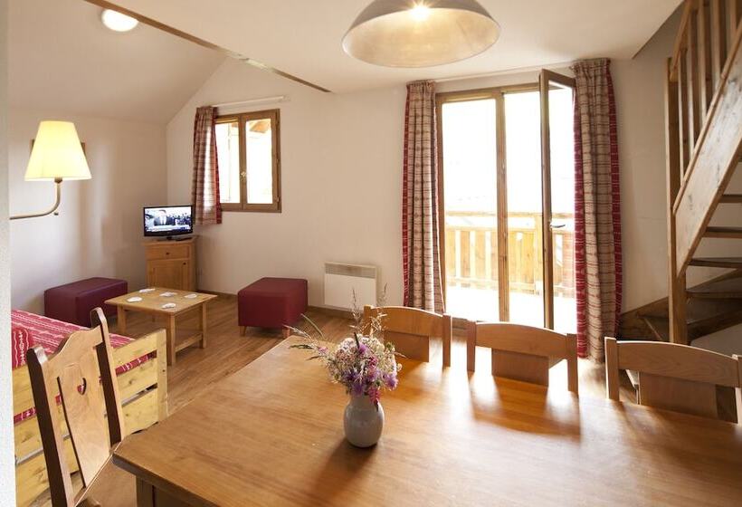 דירת חדר, Vvf Résidence Albiez Montrond Maurienne