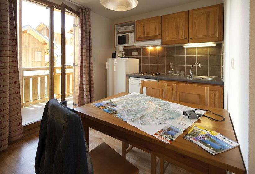 דירת חדר, Vvf Résidence Albiez Montrond Maurienne