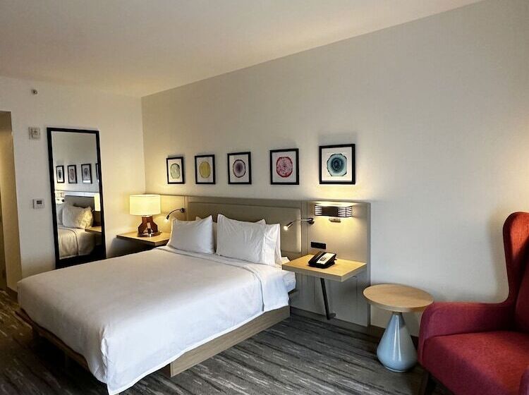 带大床的套房, Hilton Garden Inn Miami Airport West