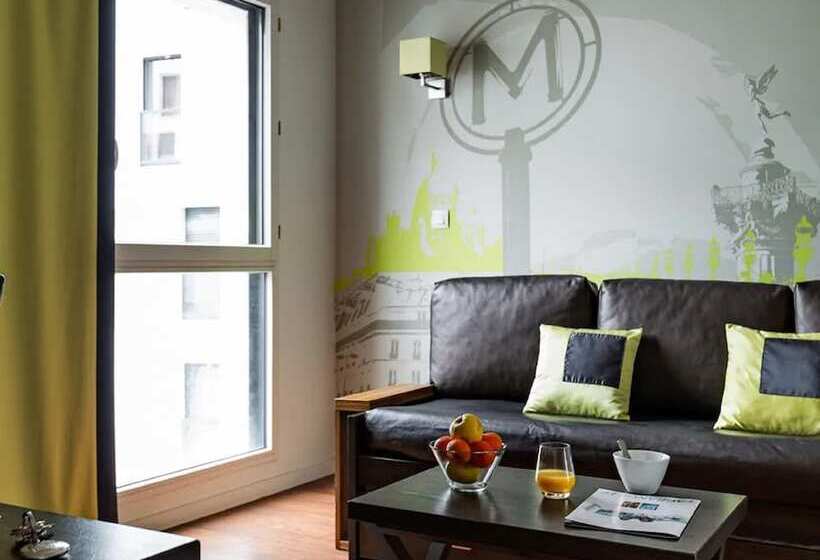 شقة غرفة واحدة, Lagrange Apart’hotel Paris Boulogne