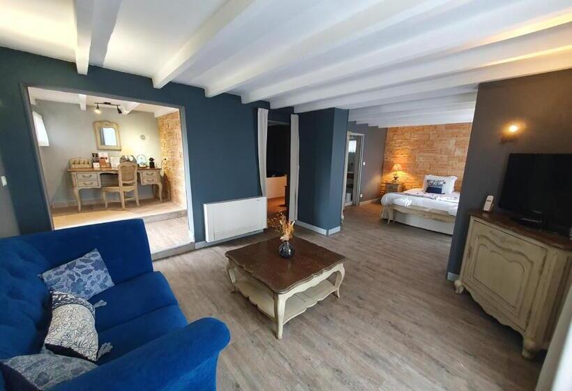 סוויטה עם ג'קוזי, Le Belvédère Hotel Et Bien être