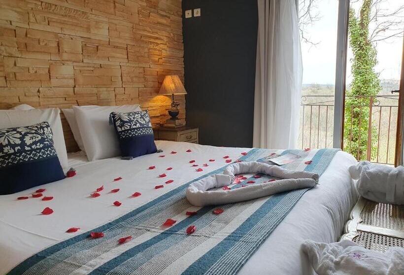 סוויטה עם ג'קוזי, Le Belvédère Hotel Et Bien être